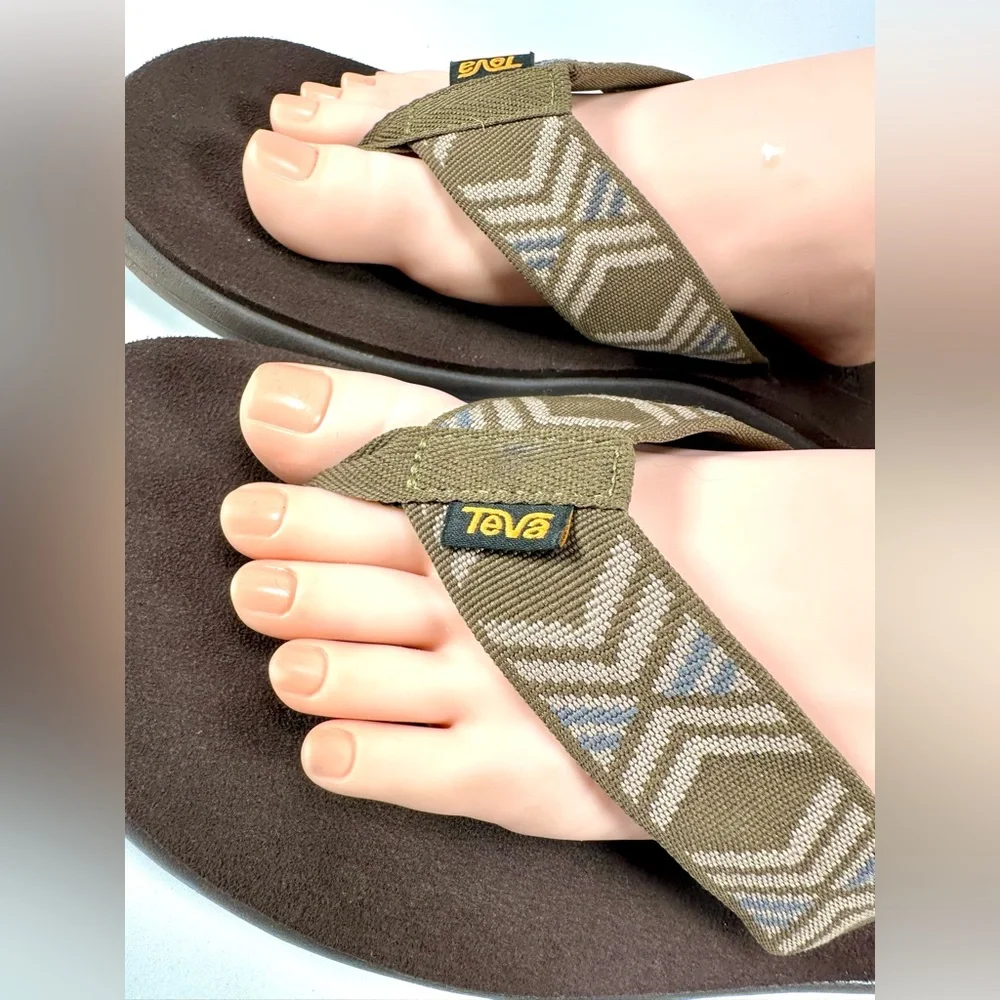 Teva Men’s Voya Brown Flip - Picture 4 of 10